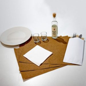 print and unprinted placemats and cultery paper case rebornpack 